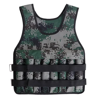 

20kg Loading Weighted Vest Adjustable Sand Weighted Waistcoat Adult Running Boxing Training Exercise Workout Fitness Equipment