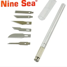 4 компл./лот девять морей 309 общего назначения Ножи с 6 шт/партия, разные Лезвия# NS309