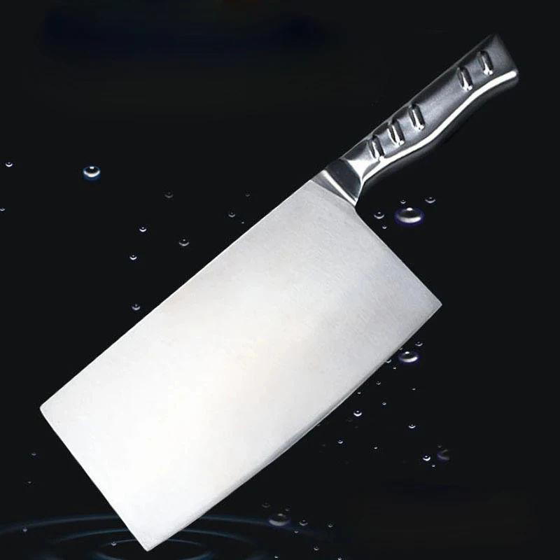 SHUOJI Многофункциональный кухонный нож 4Cr13 из нержавеющей стали поварские разделочные и нарезные ножи 58HRC супер острое лезвие Кливер Резак