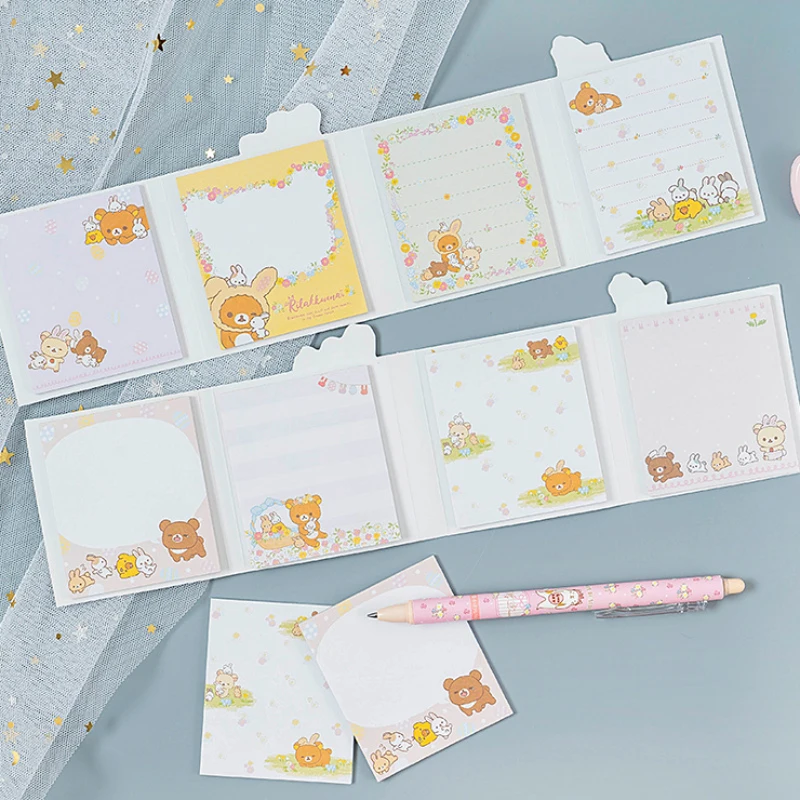 20 упаковок Floded стикеры Kawaii мультфильм примечание бумажная масса Памятка творческий блокнот новые школьные принадлежности