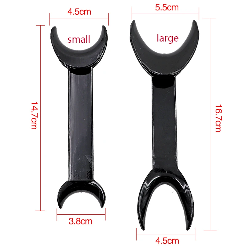 2 шт. Т образные интраоральные щеки с двойной головкой Ретрактор губы Открыватель