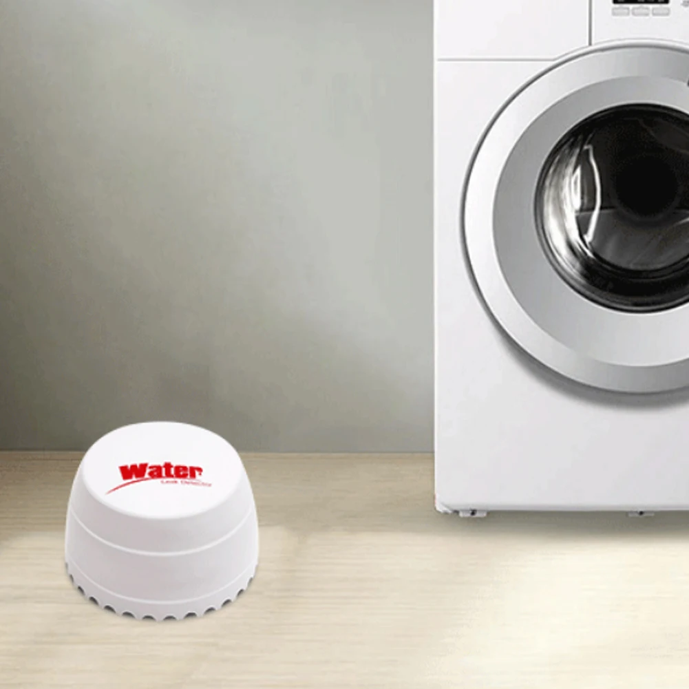 

System Independent Alarm Water Leak Detector Overflow Warning Home Security Flood Wireless ABS Sensor Alert Smart Sensitive