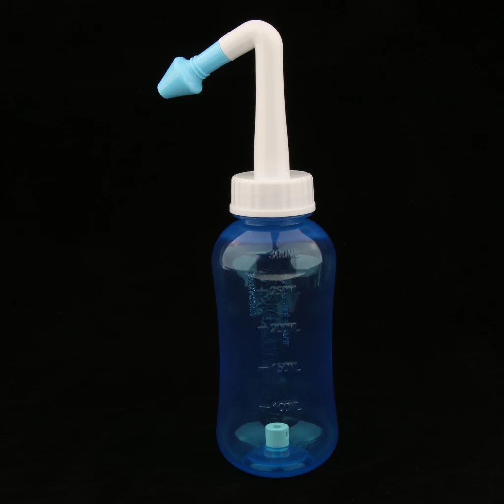 Travel Adults Kids Nasal Rinse Wash Nose Clean Irrigator Neti Pot Bottle