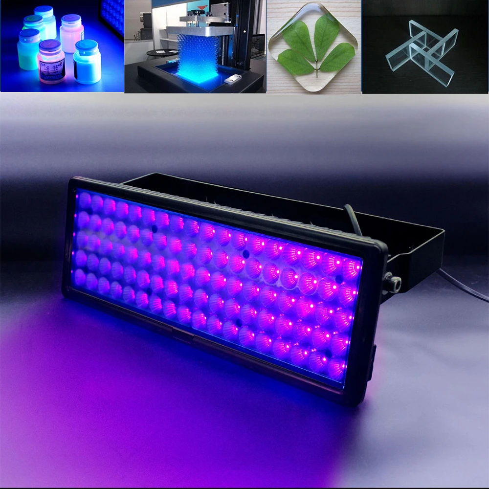High Power Portable Uv Curing Lamp 365nm 395nm Resin Shadowless Glue