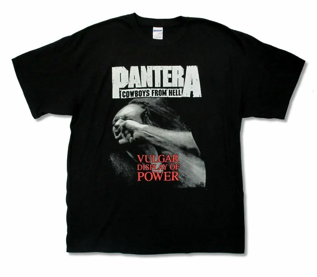 Pantera Cowboys из Hell straver Than All black футболка новая официальная Merch | Мужская одежда