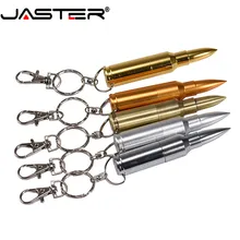 JASTER Лидер продаж USB 2,0 Металлическая Модель "Пуля" ручка-накопитель карта памяти usb флэш-накопитель 4 ГБ 8 г 16 ГБ 32 ГБ 64 Гб U диск