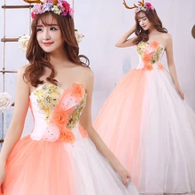 Ярко-розовые милые 16 Бальные платья с аппликацией из бисера, Длинное Пышное Бальное Платье, пышное платье для выпускного вечера, Vestido De 15 Anos