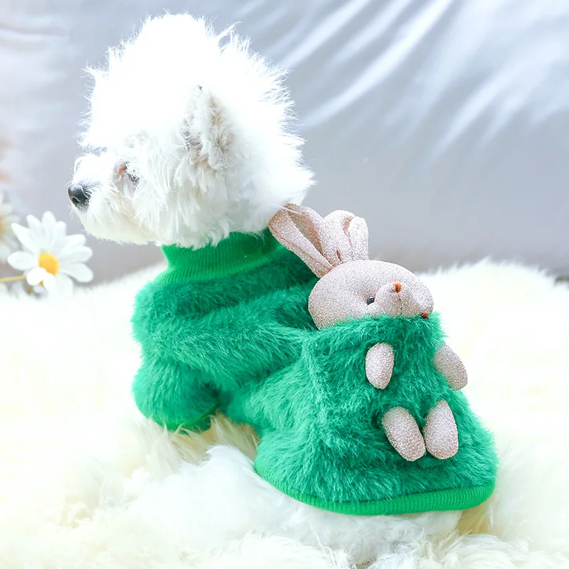 背兔兔圆领衫_2158