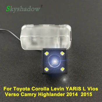 

For Toyota Corolla Levin YARiS L Vios Verso Camry Highlander 2015 Car CCD Night Vision Backup Parking Reversing Rear View Camera