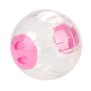 

Hamster practice balloon running ball pink sports game exercise wheel fitness ball plastic material for small animals