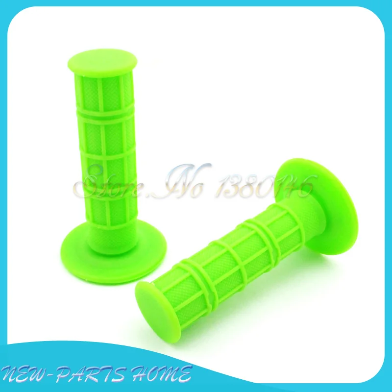 Зеленые ручки 22 мм 7/8 &quot мягкие резиновые для 125 140 150 160cc PitsterPro Pit Dirt Bike Motorcycle|bar