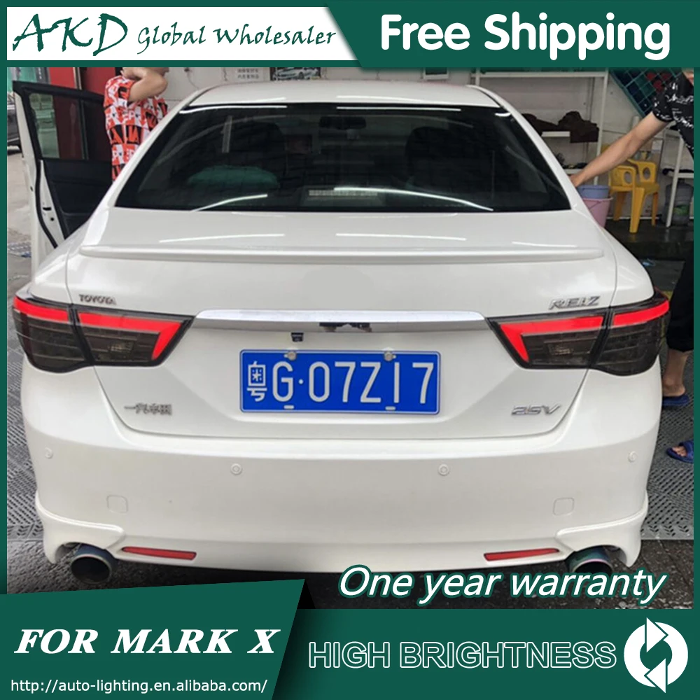 Задний фонарь для автомобиля Toyota Mark X задние фонари 2010- REIZ светодиодные противотуманные фары DRL Габаритные огни тюнинг автомобильные аксессуары