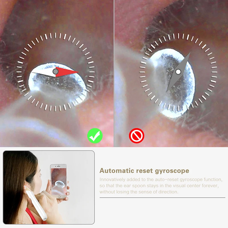 Wifi Ear Otoscope 3.9mm Visual HD Ear Endoscope Inspection Snake Camera With 6 Adjustable LED Lights for Android IOS iPhone