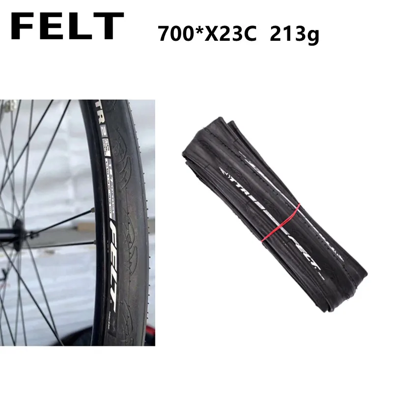 

FELT Road Bike Bicycle Premium Folding Tire 700*23C Bicycle Tire Tire Ultra Light Folding Tire