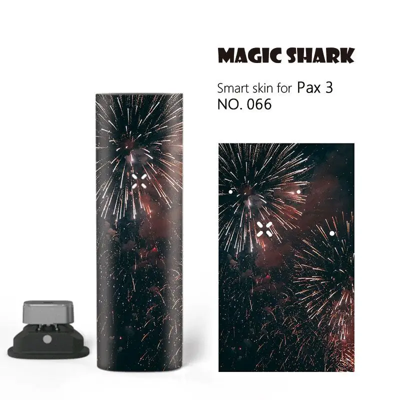 Magic Shark Star Sky Dreamy 12 созвездий Bumpy ПВХ полный Чехол пленка наклейка для Pax 3 комплект 055-066 - Цвет: 066