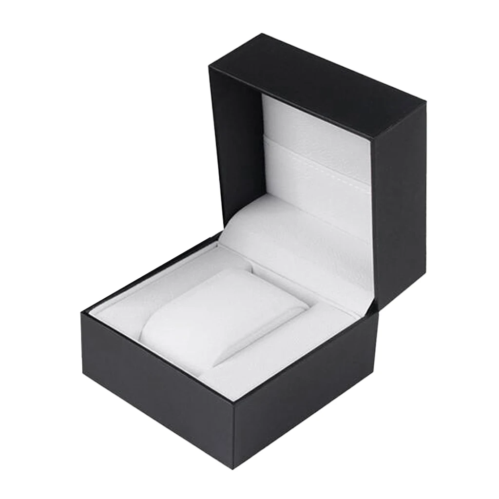 Luxury Single Watch Box Storage Case Wristwatch Package Display 10x10x7.5cm