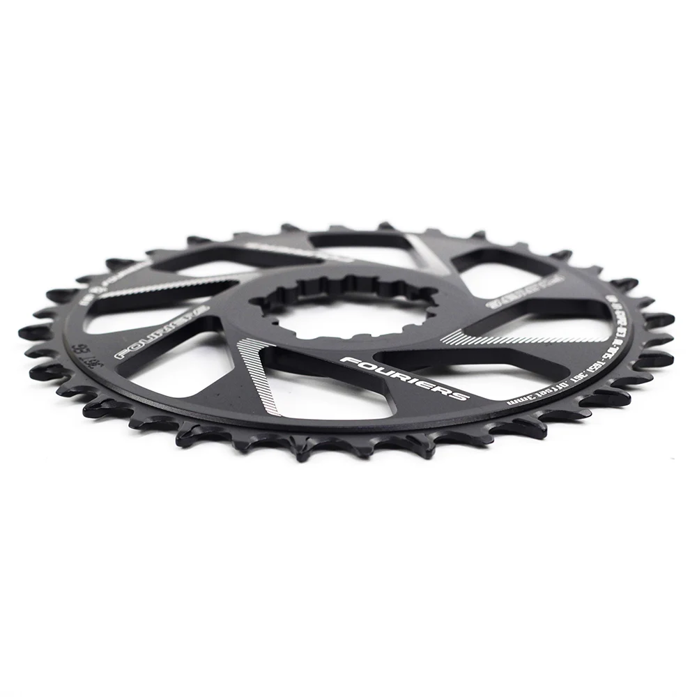 Fouriers MTB велосипед один цепное кольцо 3 мм смещение прямое Крепление для GXP XX1 12 Скоростей узкий широкий зубы цепное колесо