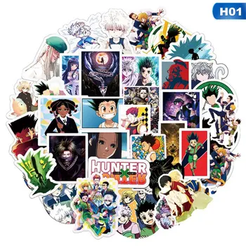 

100Pcs/Set Anime Hunter X Hunter Stickers For The Portable Notebook Motorcycle Bicycle Refrigerator Washing Machine Stickers
