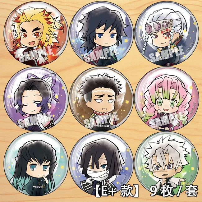 Аниме Demon Slayer: Kimetsu no Yaiba Rengoku Kanroji Bedge мультфильм собрать рюкзаки сумки значки брошь