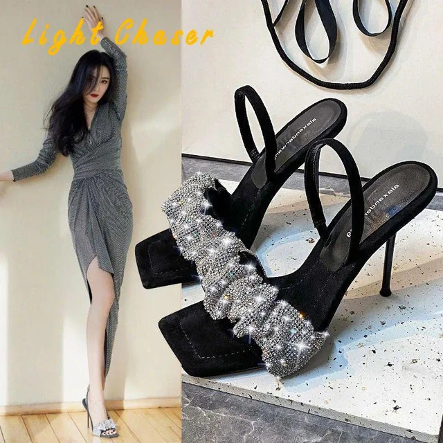 High Heel Sandals Women 2021 New Pointed Sandals Women Stiletto Fashion  Women's Shoes Zapatos Para Mujer - AliExpress