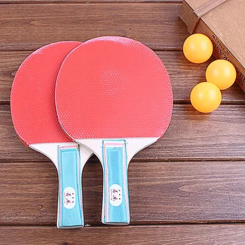 

ANROC Genuine Product ABC Series Table Tennis Racket Long Handle Horizontal Position Students Training Table Tennis Racket Send