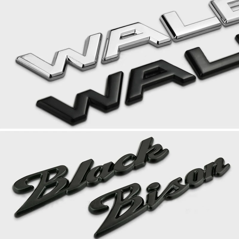 Dsycar 1 шт. 3D металлический WALD Black Bison автомобильный боковой крыло задний багажник эмблема значок наклейки для Mercedes-Benz E S, аксессуары