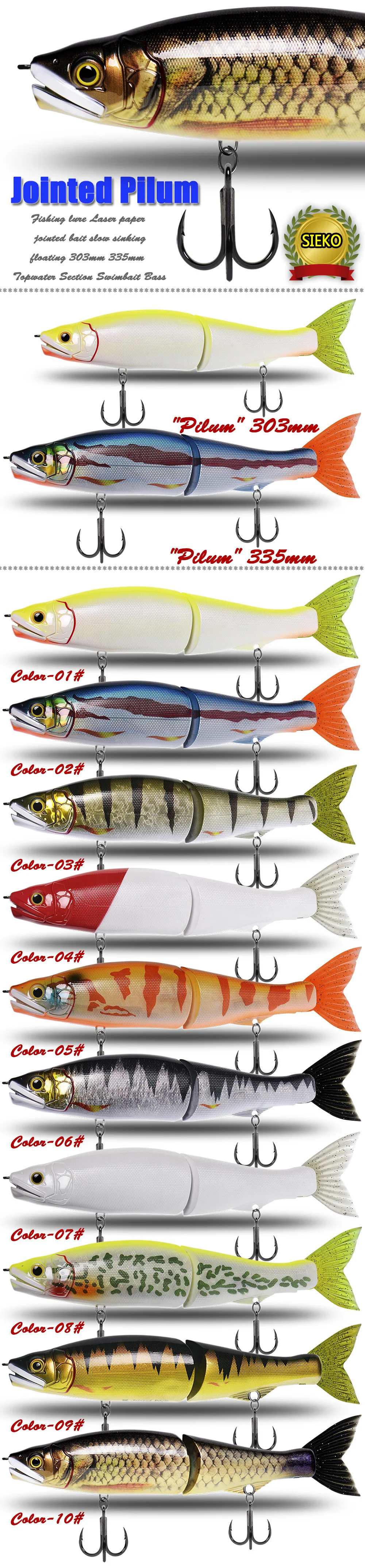 Iscas de Pesca Isca Articulado Duro Glide Suave Cauda Float Slide Swimbait Baixo Pesca Equipamento cf 11.9 - 13.2inchwobbler 3 pesca duro glide isca suave cauda float