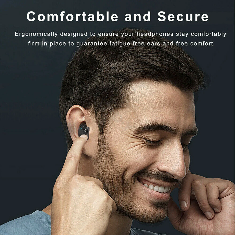 H01 TWS Bluetooth наушники Аурикулярные Bluetooth Супер Мини сенсорное управление функция беспроводные наушники Bluetooth fone de ouvido