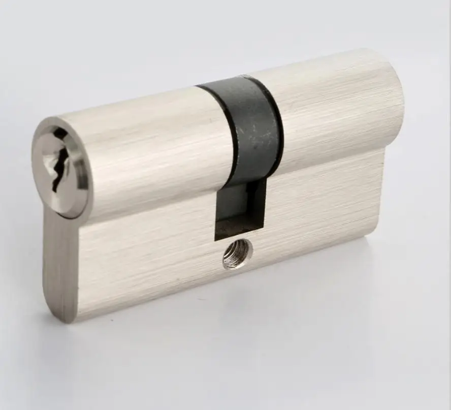 

Brass lock Double open Cylinder 60 65 70 Security Lock Cylinder Bedroom Living Handle Brass Key