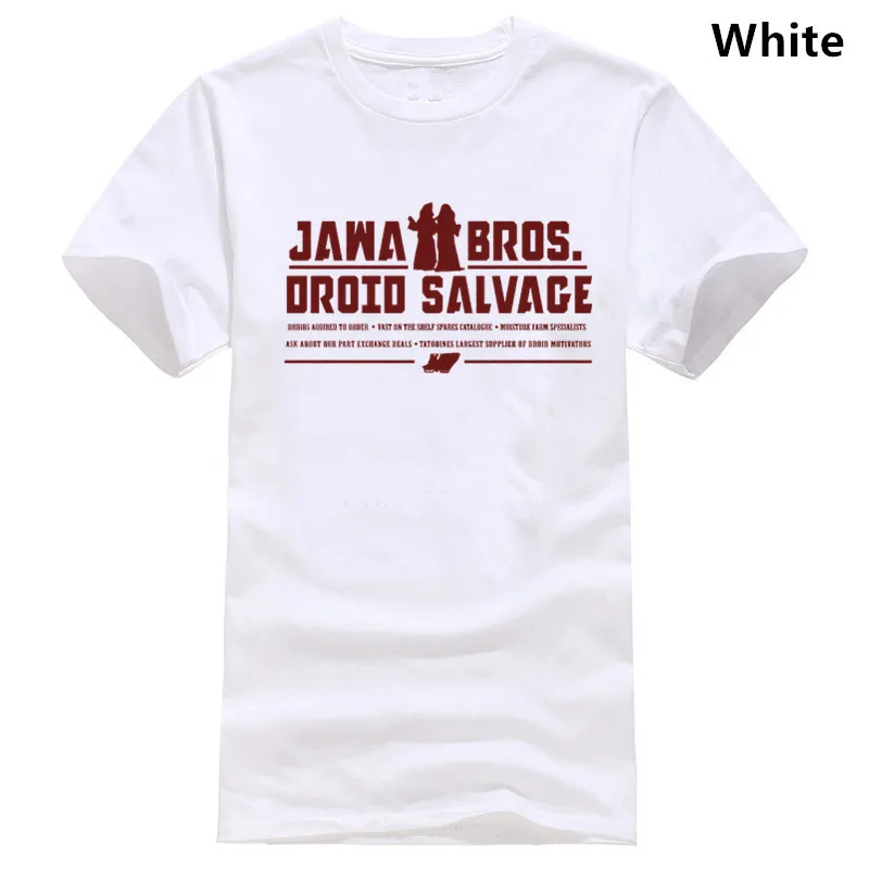 Звездные войны Jawa Droid Salvage футболка новая Hope фильм Изгой Один последний джедай SOLO |