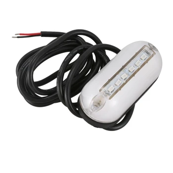 

6 Led Underwater Fishing Light 12V Boat Night Light Water Landscape Lighting for Marine Boat