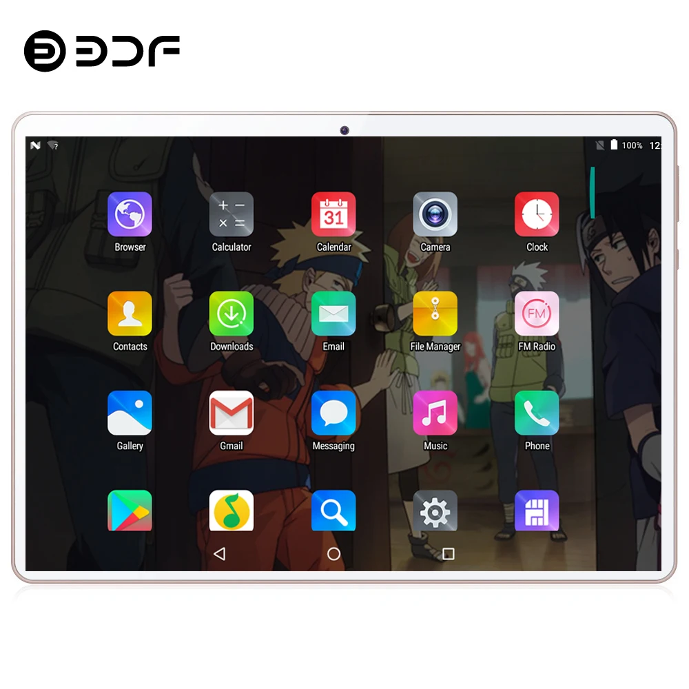 BDF, планшет, 10 дюймов, две sim-карты, 3G, телефонные звонки, планшеты, ПК, Android 7,0, четыре ядра, 4 ГБ/64 ГБ, планшет, 1920*1200, ips, планшет, 10,1