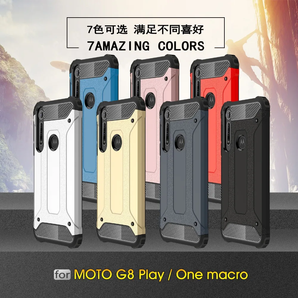 Tigenkey для Motorola Moto G8 Play чехол сверхпрочный защитный противоударный чехол