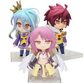 

No Game No Life Sora Shiro 653# 652 PVC Action Figure Collectible Model Toy Doll 10CM