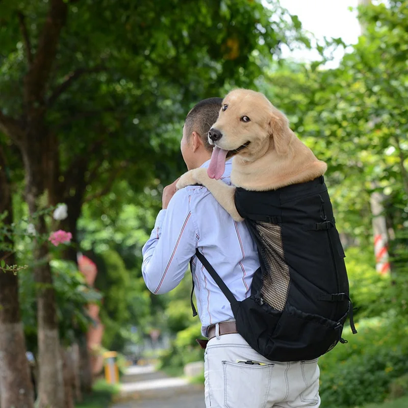 Регулируемый рюкзак для собак кенгуру переноска для собаки щенка дышащая Передняя сумка для переноски домашних животных дорожная переноска для собак