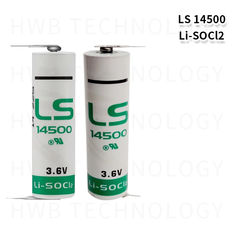 4 шт./лот для SAFT LS14500 AA ER14505M 3,6 v 2600mah литиевая батарея, с паяльные Иглы оборудование и инструменты батареи