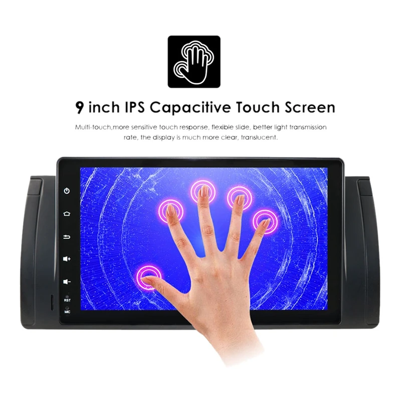 Best 9 Inch Android 9.1 2+16G Car GPS Navigation Multimedia Player Bluetooth Autoradio Car Stereo Player for BMW E39 E53 X5 3 Best 9 Inch Android 9.1 2+16G Car GPS Navigation Multimedia Player Bluetooth Autoradio Car Stereo Player for BMW E39 E53 X5 3