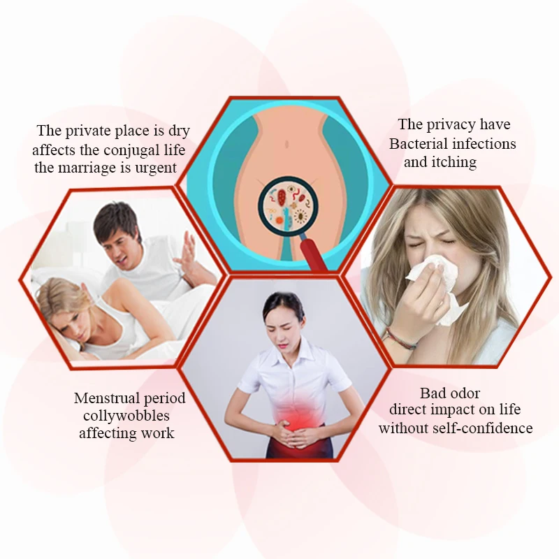 5/10pc Chinese Herbal Gynecological Pads Medicine Tampons Vaginal Infection Silver-ion Gynecol Cure Care Medicated Sanitary Pads Vaginal detox tampons,menstrual panties