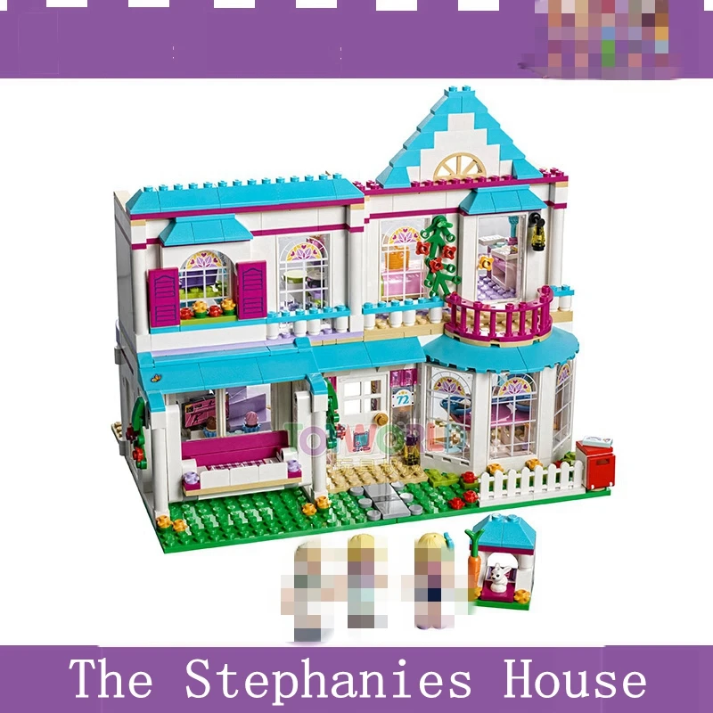 Girls Series The Stephanies House compatible Friends Legoinglys Building Blocks For Kids Fun Toys Christmas gift | Игрушки и хобби