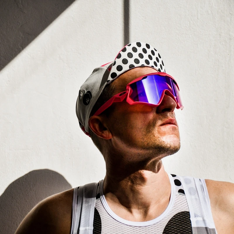 cheap Unisex 54 62cm ticcc cycling cap 2019 new style Summer Polyester head wear riding bike cap gorra de ciclismo berretto bicycle