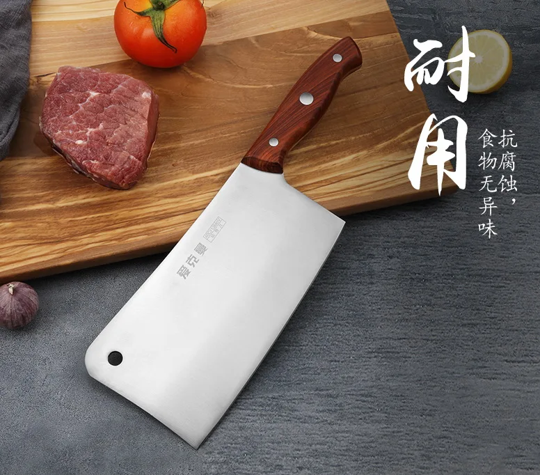 Stainless Steel Professional Commercial Sell Meat Chef Speical Cut Big Bone Cutter Thickening and Increasing Strong Chopper