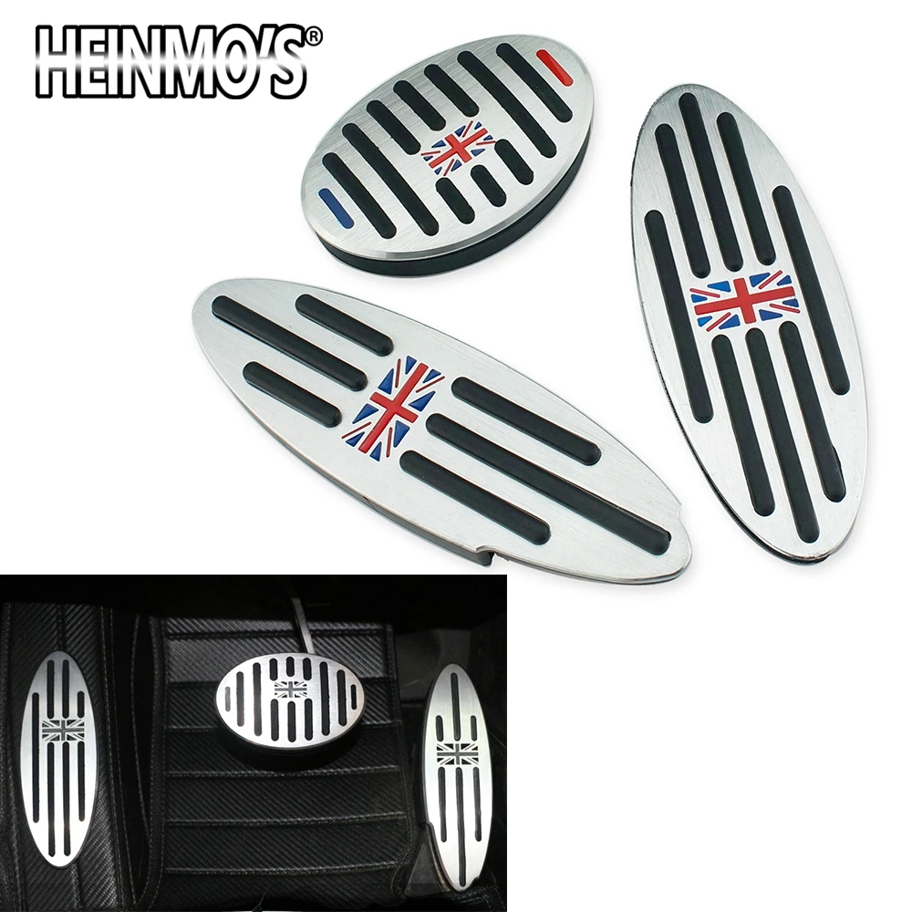 Для MINI Cooper S JCW One Countryman Clubman R55 R56 R60 F54 F55 F56 F60 2012- автоматическая модель передач подножка педали наклейки