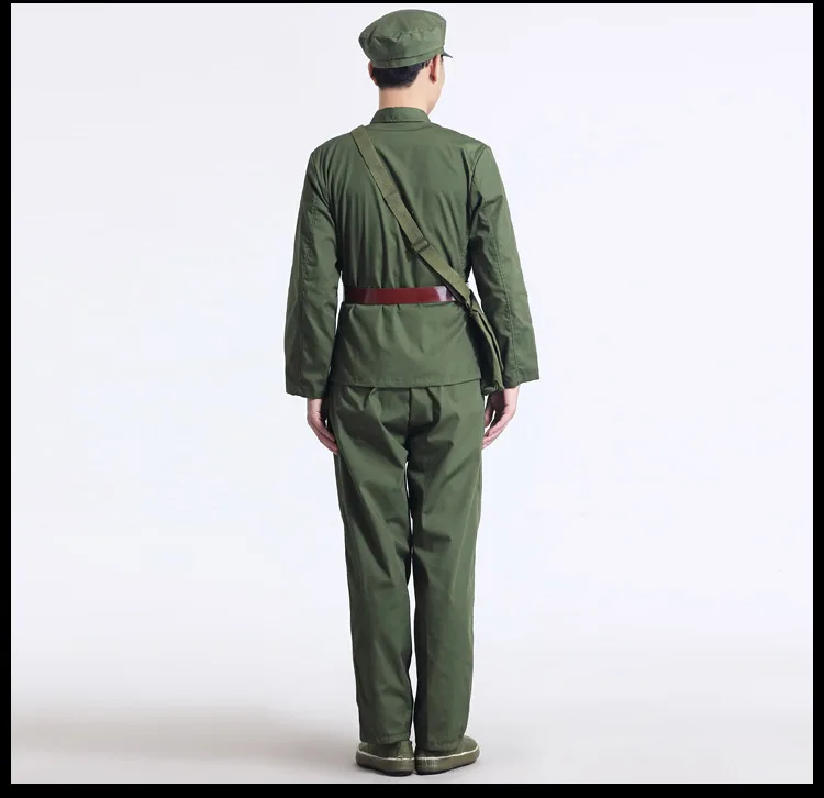 Вторая мировая война Корея война Китай военно-воздушные силы старая армейская форма Вьетнам военные костюмы сценическое представление ностальгия костюм красный гвардейский костюм