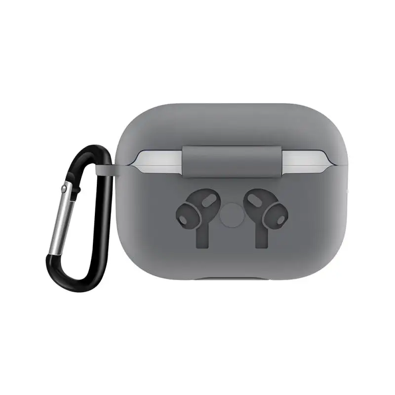Для Airpods новейший силиконовый чехол Защитный чехол для Apple Airpods pro беспроводной зарядный чехол силиконовый защитный чехол - Цвет: K with hook up