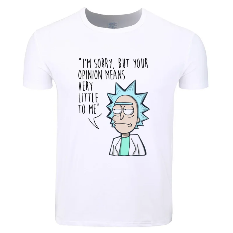 HCP4449G Футболка с героями мультфильмов Rick And Morty Pickle Rick азиатского размера летняя футболка с короткими рукавами и круглым вырезом, смешная футболка Rick y Morty - Цвет: HCP4449G