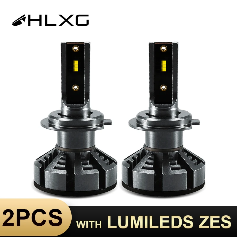 arbejder sæt motto hlxg 2pcs 360 Degree H7 Led 4300K 5000K with Lumileds ZES LED Lampada Bulb  Fog Light 12000LM 6500K 72W/Set LED H7 Bright Lamp|Car Headlight Bulbs(LED)|  - AliExpress