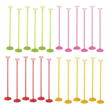 

6set Balloon Stand holder for birthday party decorations kids balloons ballon stick wedding decor baloon table stand baby shower