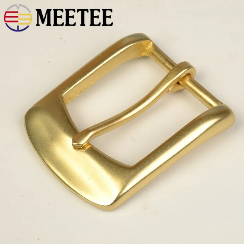 1/3pcs Meetee Solid Brass Metal Belt Buckle Men Women Pin Buckles Head For 32-33mm DIY Leather Craft Jeans Accessories | Дом и сад