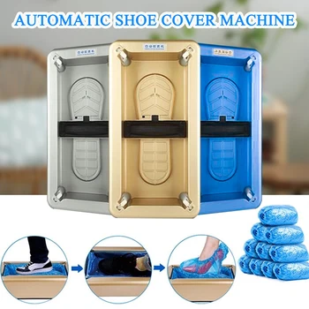 

Shoes Cover Dispenser Household Disposable Booties Maker Dustproof Machine Shoe Cover for Home 100PCS Covers