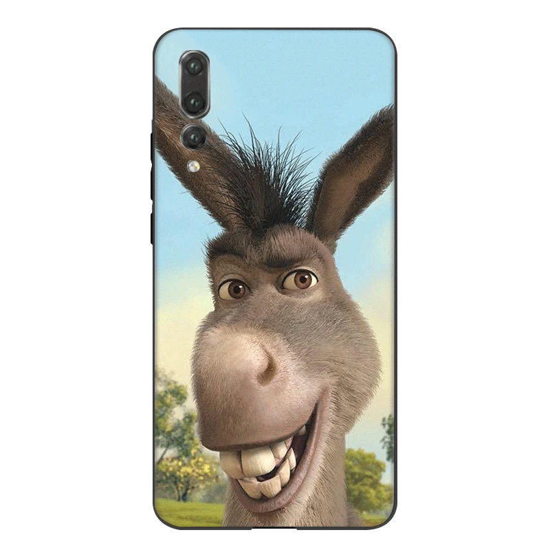 Чехол для мобильного телефона huawei P Smart Z Plus huawei P30 P20 P10 P9 P8 Lite Pro Cover Shrek Coon